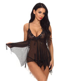 Color: Black, Size: M - Sexy Lingerie Sexy Temptation Lace