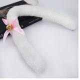 Style: 13 - Lace cat fun suit bracelet headband cute bells cat girl black white