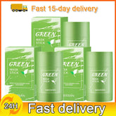 Face Clean Mask Green Tea Cleansing Stick Mask Men'S Blackheads Remove Pimples Shrink And Tear Nasal Strips facial Acne MasK