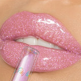 9 Colors Moisturizing Diamond Shimmer Glitter Lip Gloss Makeup Sparkling Glitter Liquid Lipstick Pearl Lip Gloss Sexy Lip