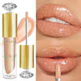 9 Colors Moisturizing Diamond Shimmer Glitter Lip Gloss Makeup Sparkling Glitter Liquid Lipstick Pearl Lip Gloss Sexy Lip