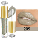 9 Colors Moisturizing Diamond Shimmer Glitter Lip Gloss Makeup Sparkling Glitter Liquid Lipstick Pearl Lip Gloss Sexy Lip