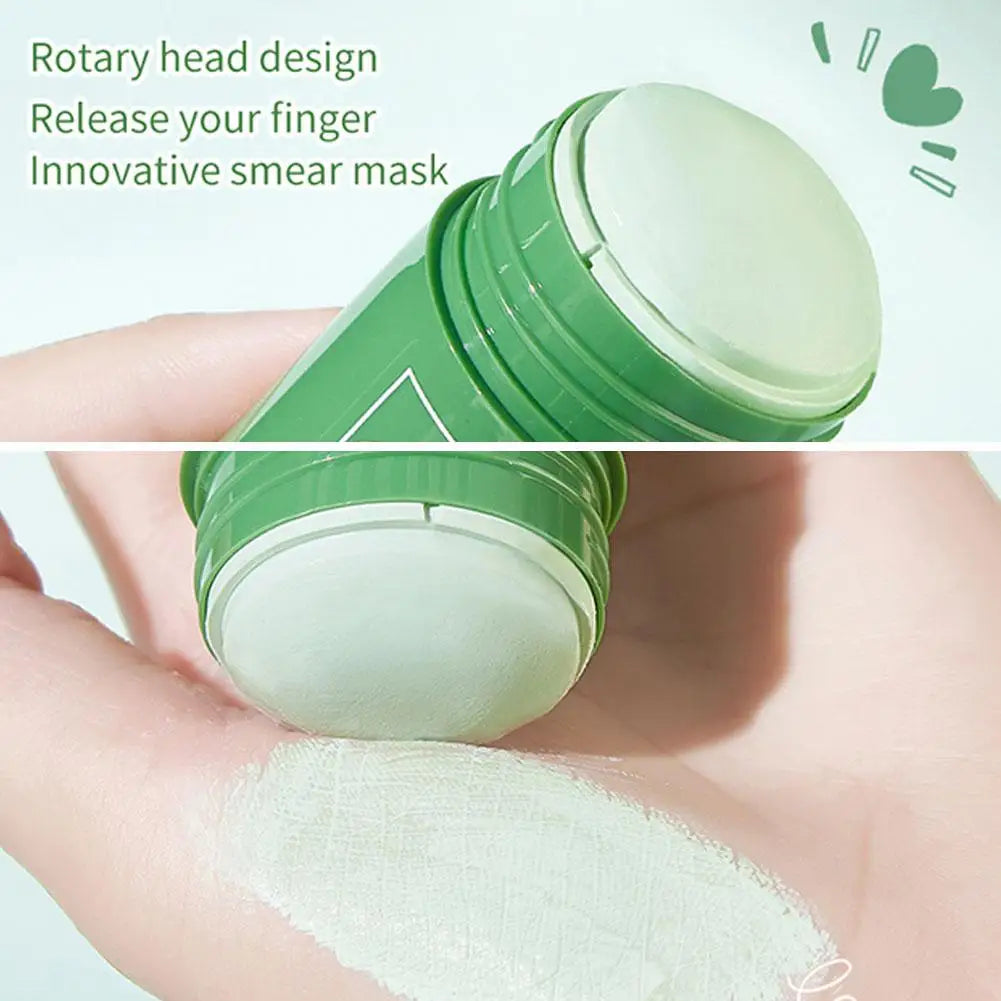 Face Clean Mask Green Tea Cleansing Stick Mask Men'S Blackheads Remove Pimples Shrink And Tear Nasal Strips facial Acne MasK