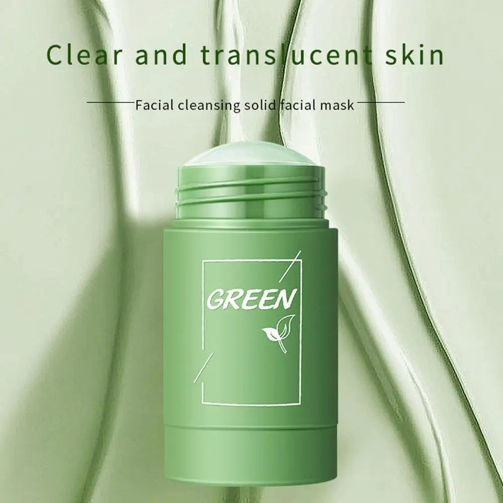 Face Clean Mask Green Tea Cleansing Stick Mask Men'S Blackheads Remove Pimples Shrink And Tear Nasal Strips facial Acne MasK