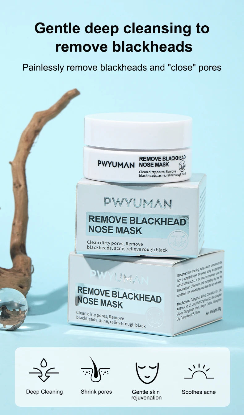 Face Clean Mask Green Tea Cleansing Stick Mask Men'S Blackheads Remove Pimples Shrink And Tear Nasal Strips facial Acne MasK