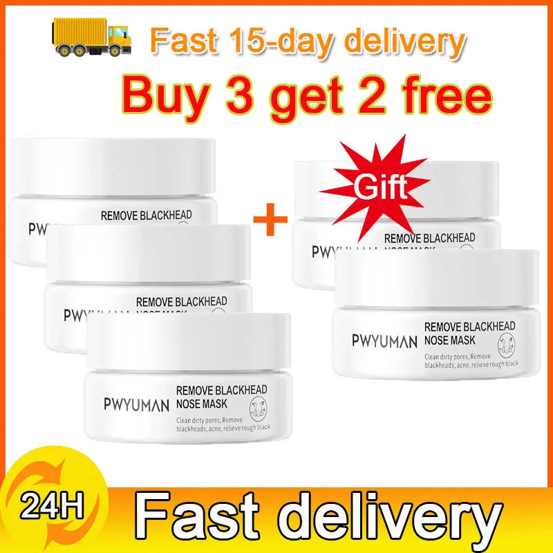 Face Clean Mask Green Tea Cleansing Stick Mask Men'S Blackheads Remove Pimples Shrink And Tear Nasal Strips facial Acne MasK