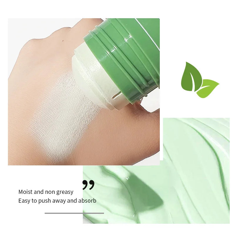 Face Clean Mask Green Tea Cleansing Stick Mask Men'S Blackheads Remove Pimples Shrink And Tear Nasal Strips facial Acne MasK