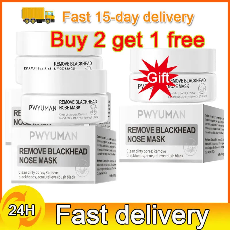 Face Clean Mask Green Tea Cleansing Stick Mask Men'S Blackheads Remove Pimples Shrink And Tear Nasal Strips facial Acne MasK