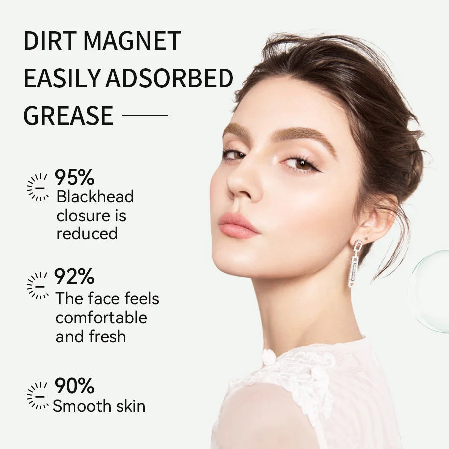 Face Clean Mask Green Tea Cleansing Stick Mask Men'S Blackheads Remove Pimples Shrink And Tear Nasal Strips facial Acne MasK