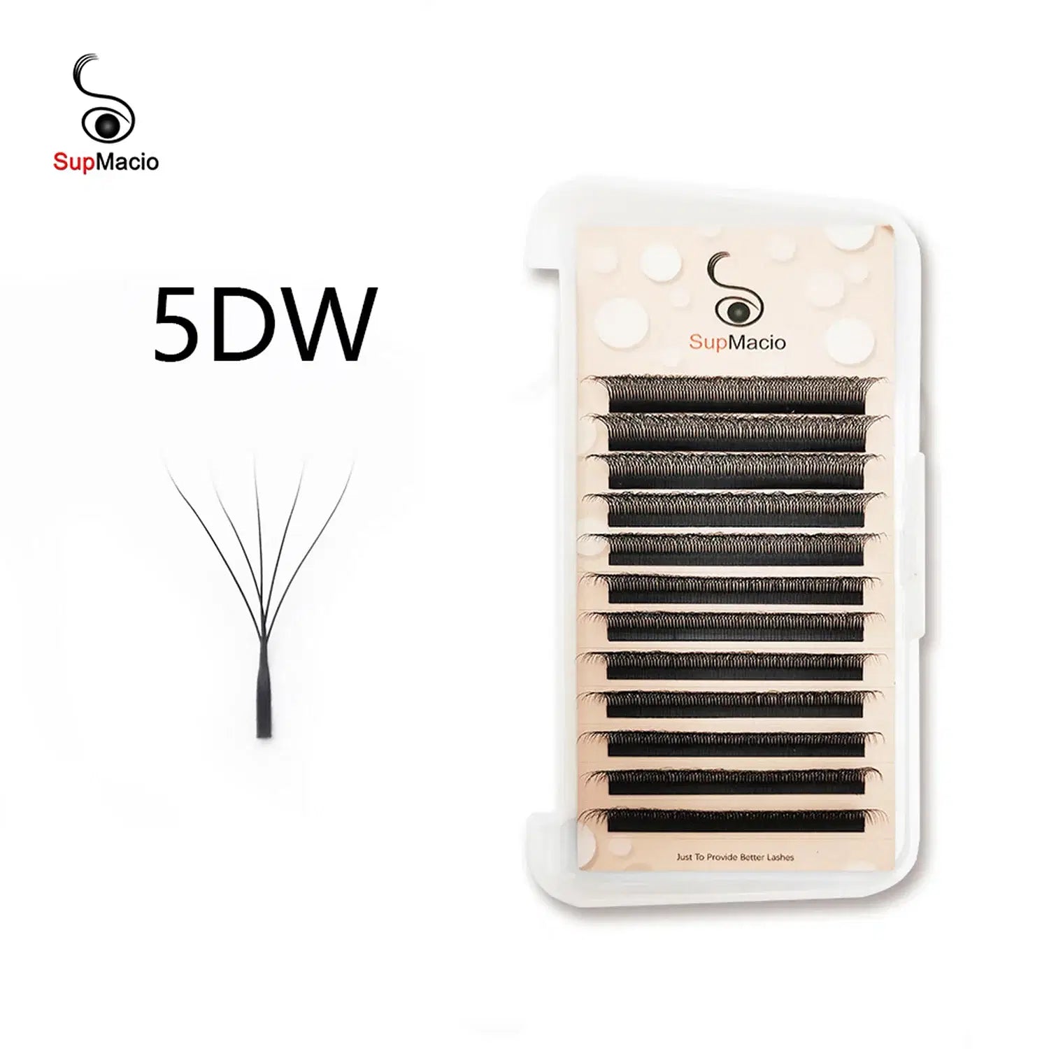 Curl: D, Thickness: 0.07mm, Length: 14mm - Eyelashes W 5d W Lashes 5d Cilios 5d Wire Bundles 0.07 8-15 Mix 5dw Eyelashes 5 D W Eye Lash Extensions Eyelash Natural Lashes