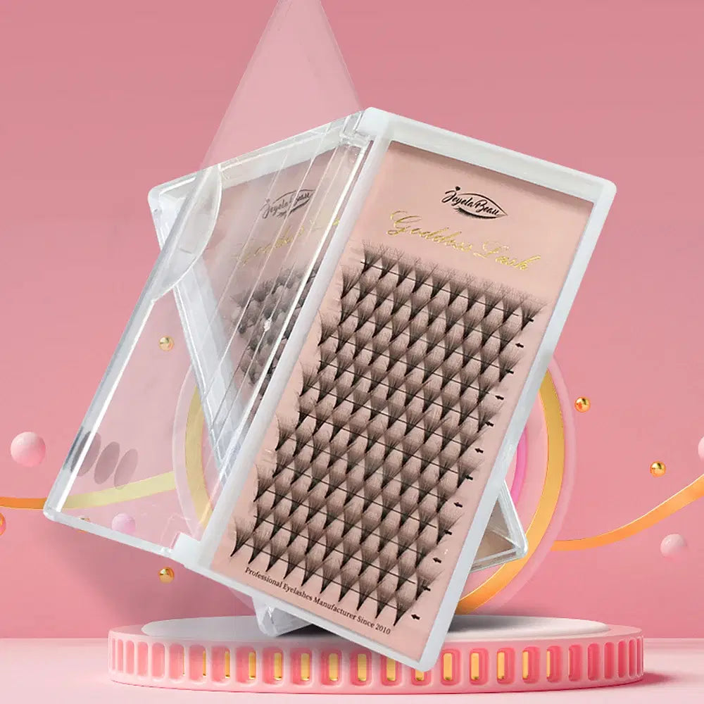Color: Rose Red, Curl: C, Thickness: 0.07mm, Length: 13mm, Ships From: CHINA - Goddess 12D/14D/16D/20D Premade Fan Eyelash Extensions Natural Soft Russian Volume Lashes Faux Mink Individual Lash Extensions