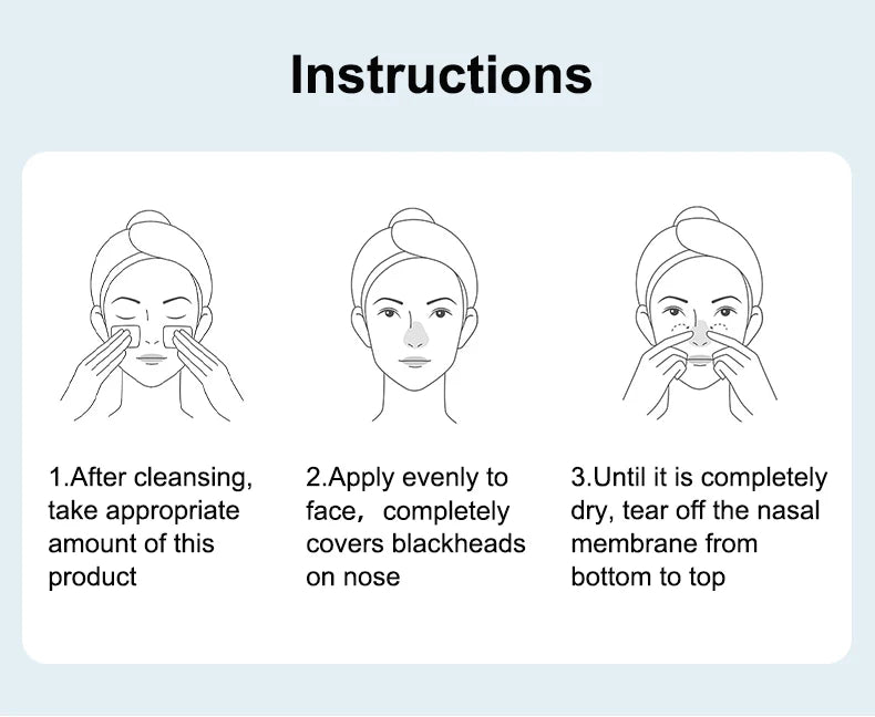 Face Clean Mask Green Tea Cleansing Stick Mask Men'S Blackheads Remove Pimples Shrink And Tear Nasal Strips facial Acne MasK