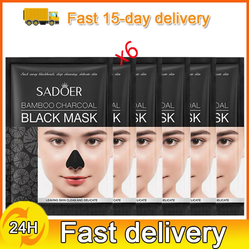 Face Clean Mask Green Tea Cleansing Stick Mask Men'S Blackheads Remove Pimples Shrink And Tear Nasal Strips facial Acne MasK