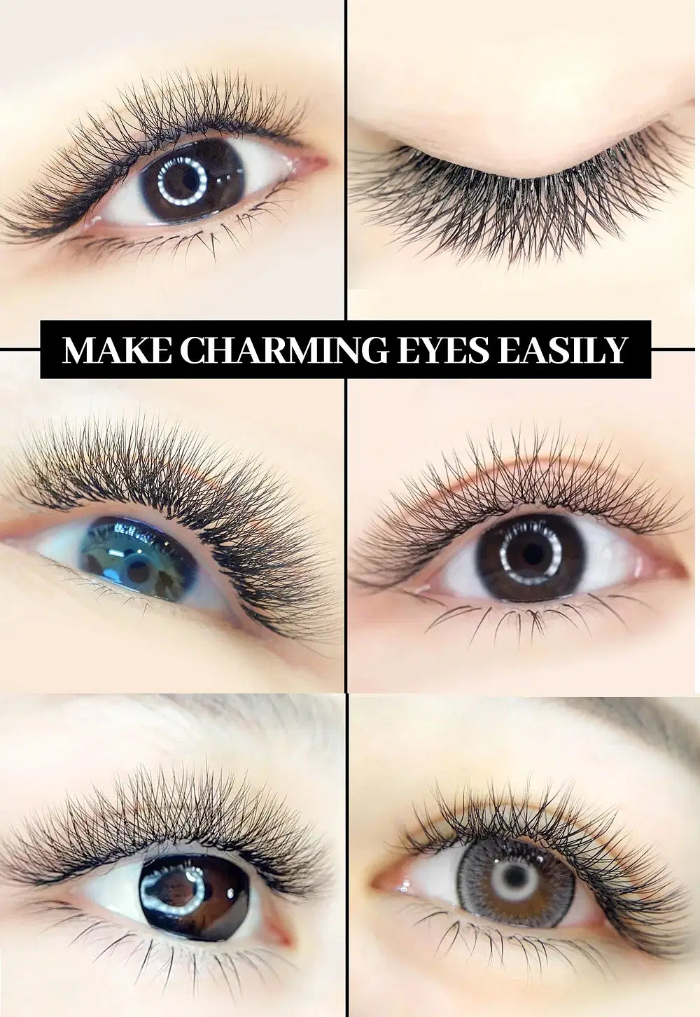 Color: Rose Red, Curl: C, Thickness: 0.07mm, Length: 10mm, Ships From: CHINA - Goddess 3D/4D/5D/6D/7D/8D W Shape lashes 4D Premade Fan Lash Extensions 0.07 C/D Curl Natural Soft High Quality Idividual Lashes