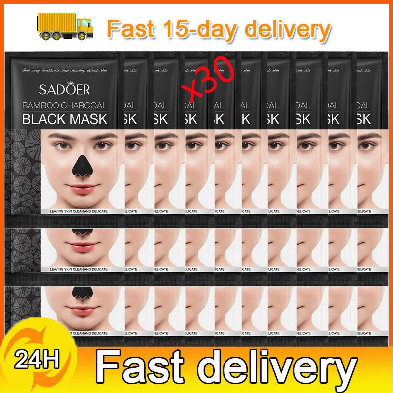 Face Clean Mask Green Tea Cleansing Stick Mask Men'S Blackheads Remove Pimples Shrink And Tear Nasal Strips facial Acne MasK