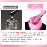 UR SUGAR 7ml Nude Crystal Rubber Base Gel Natural Color Semi Permanent Soak off UV LED Gel Nail Art Varnish