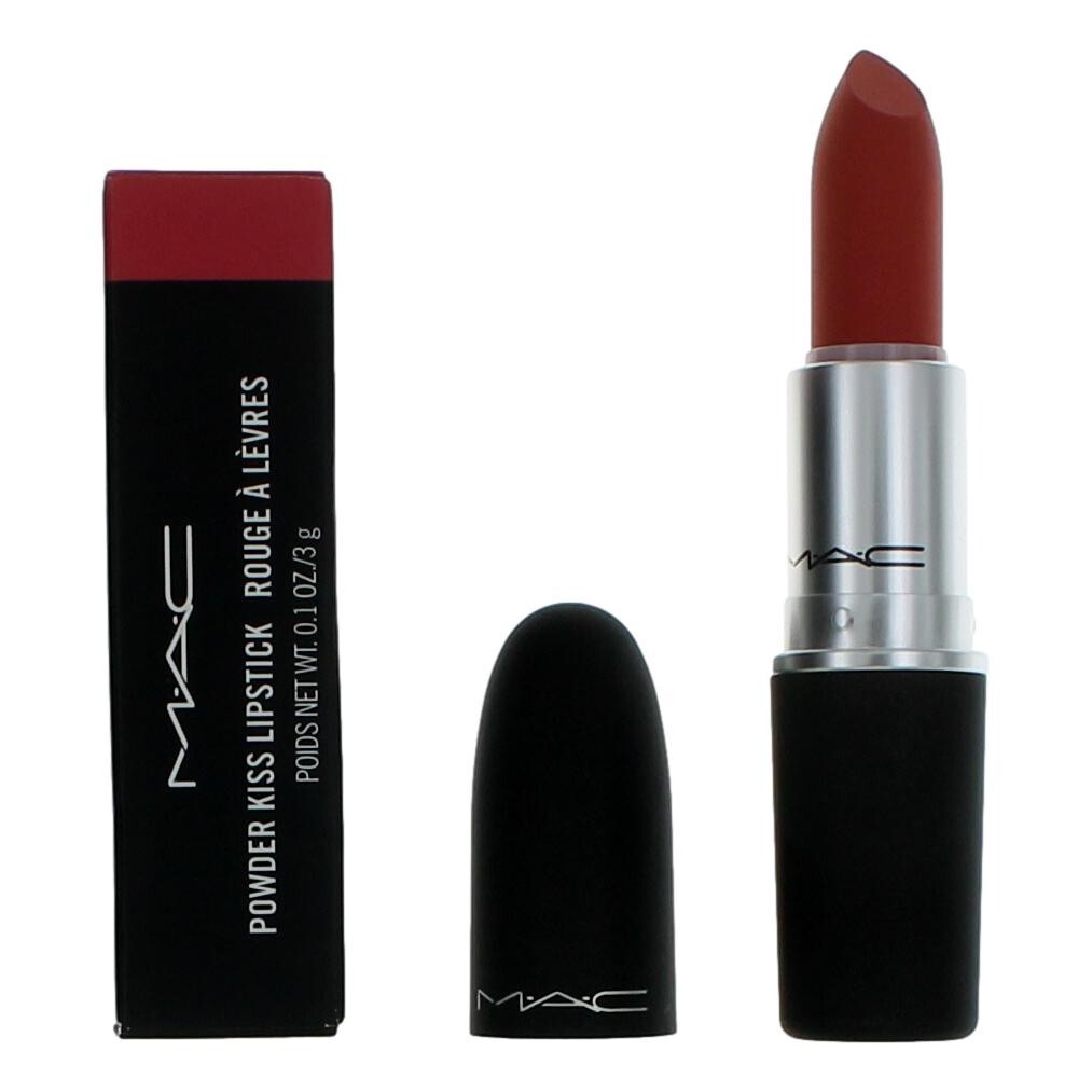 MAC Powder Kiss Lipstick by MAC, 0.1 oz Lipstick - 928 Sheer Outrage